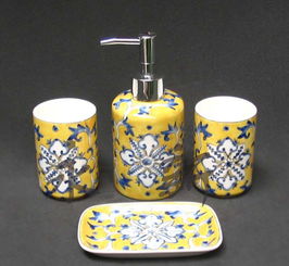 陶瓷卫浴四件套 酒店与个人卫生的品质之选