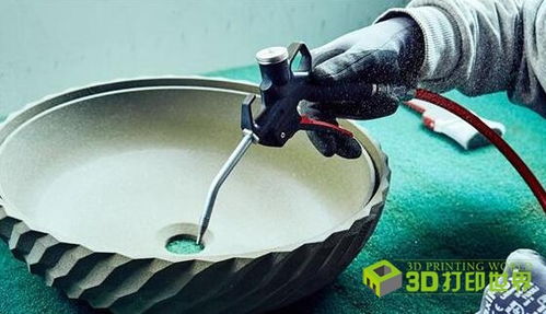 颠覆传统 德国卫浴公司用沙子3D打印个性化洗手盘，重塑个人卫生体验